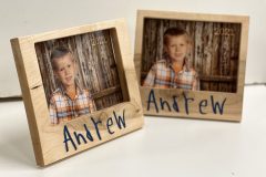 CNC Name Photo Frames